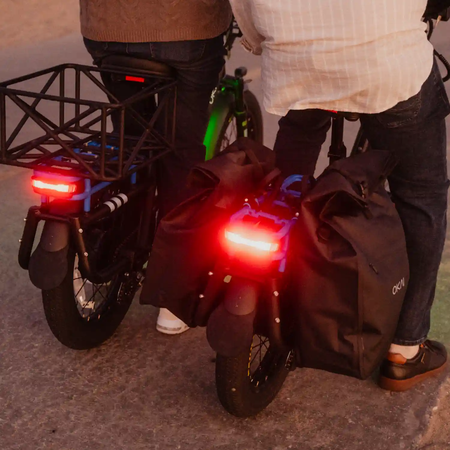 OKAI E-Kargo EB70 Cargo Utility eBike 440 lbs Weight Capacity - Image 3