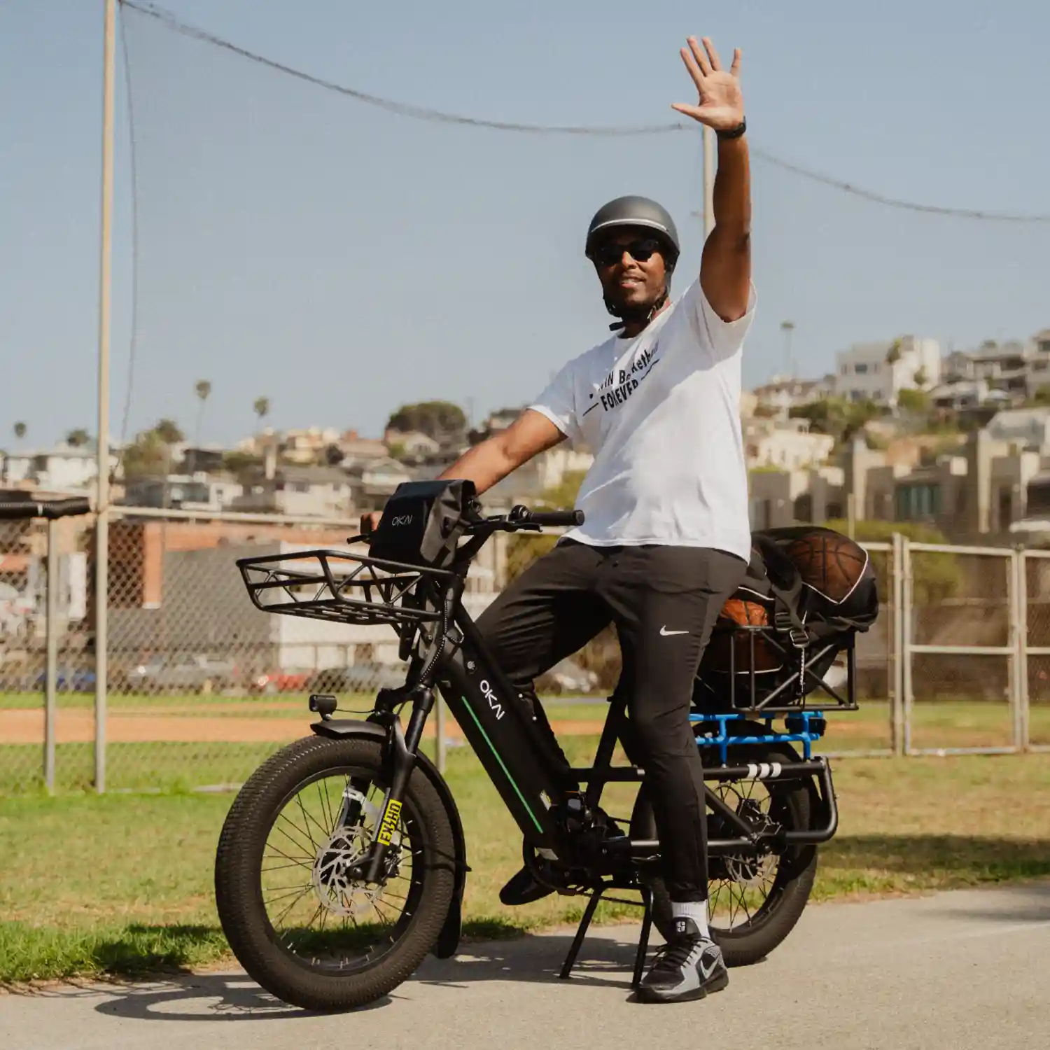 OKAI E-Kargo EB70 Cargo Utility eBike 440 lbs Weight Capacity - Image 4