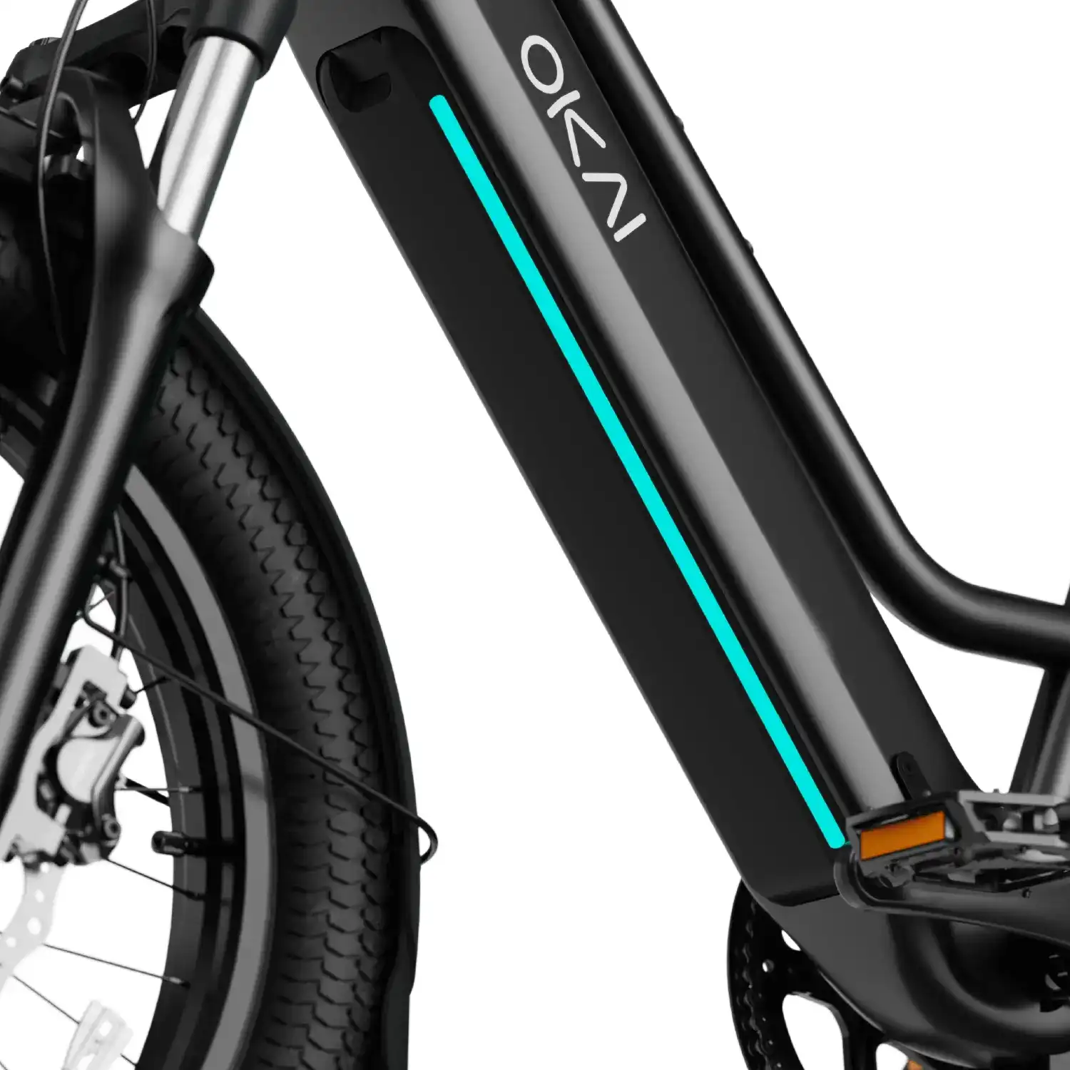 OKAI E-Kargo EB70 Cargo Utility eBike 440 lbs Weight Capacity - Image 6