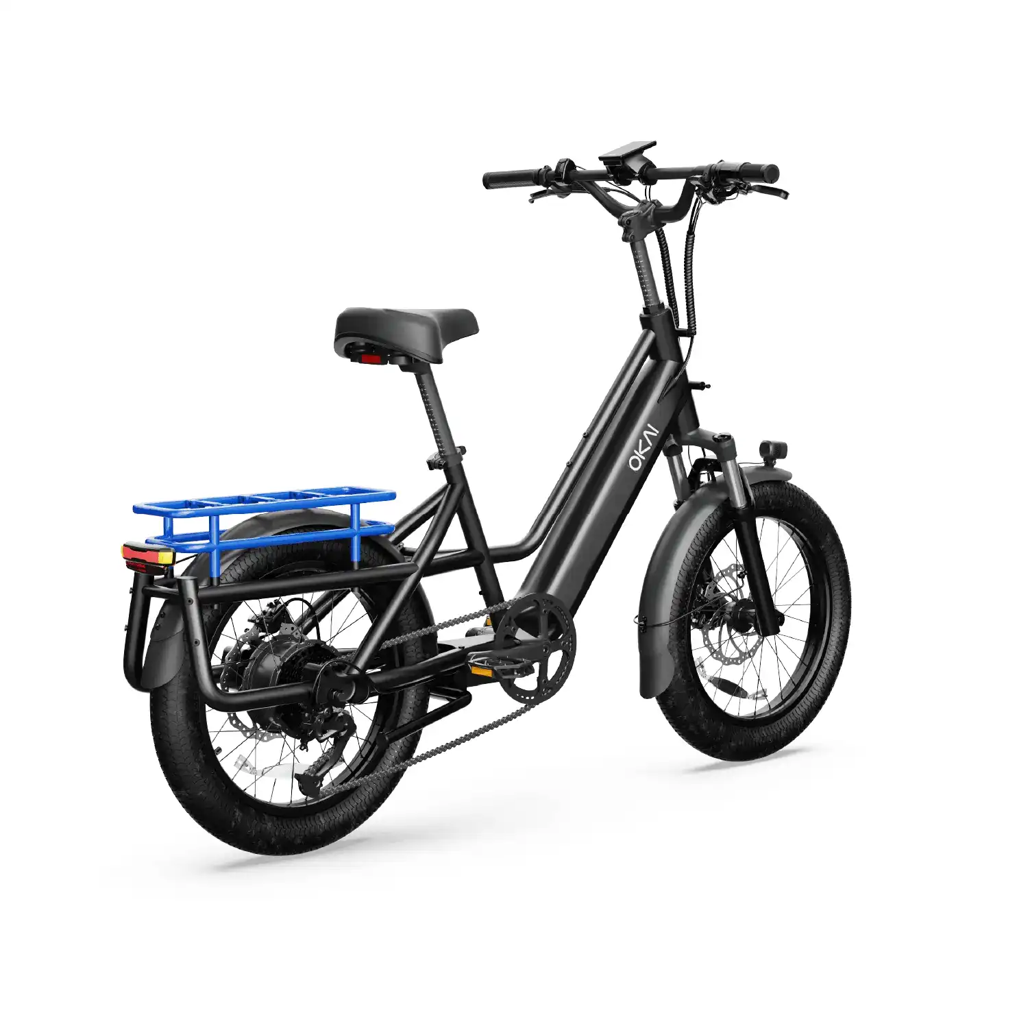 OKAI E-Kargo EB70 Cargo Utility eBike 440 lbs Weight Capacity - Image 9