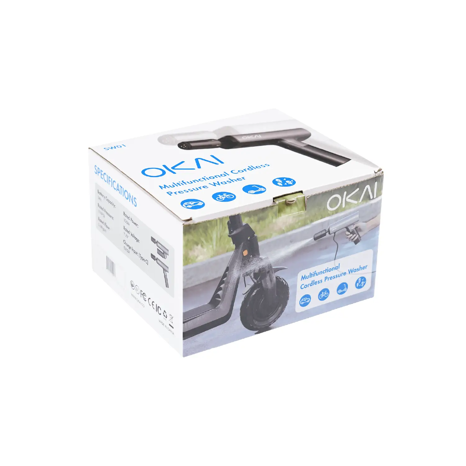 Clearance Sale - Multifunctional Cordless Electric Pressure Washer for Bikes scooters and more - Image 15