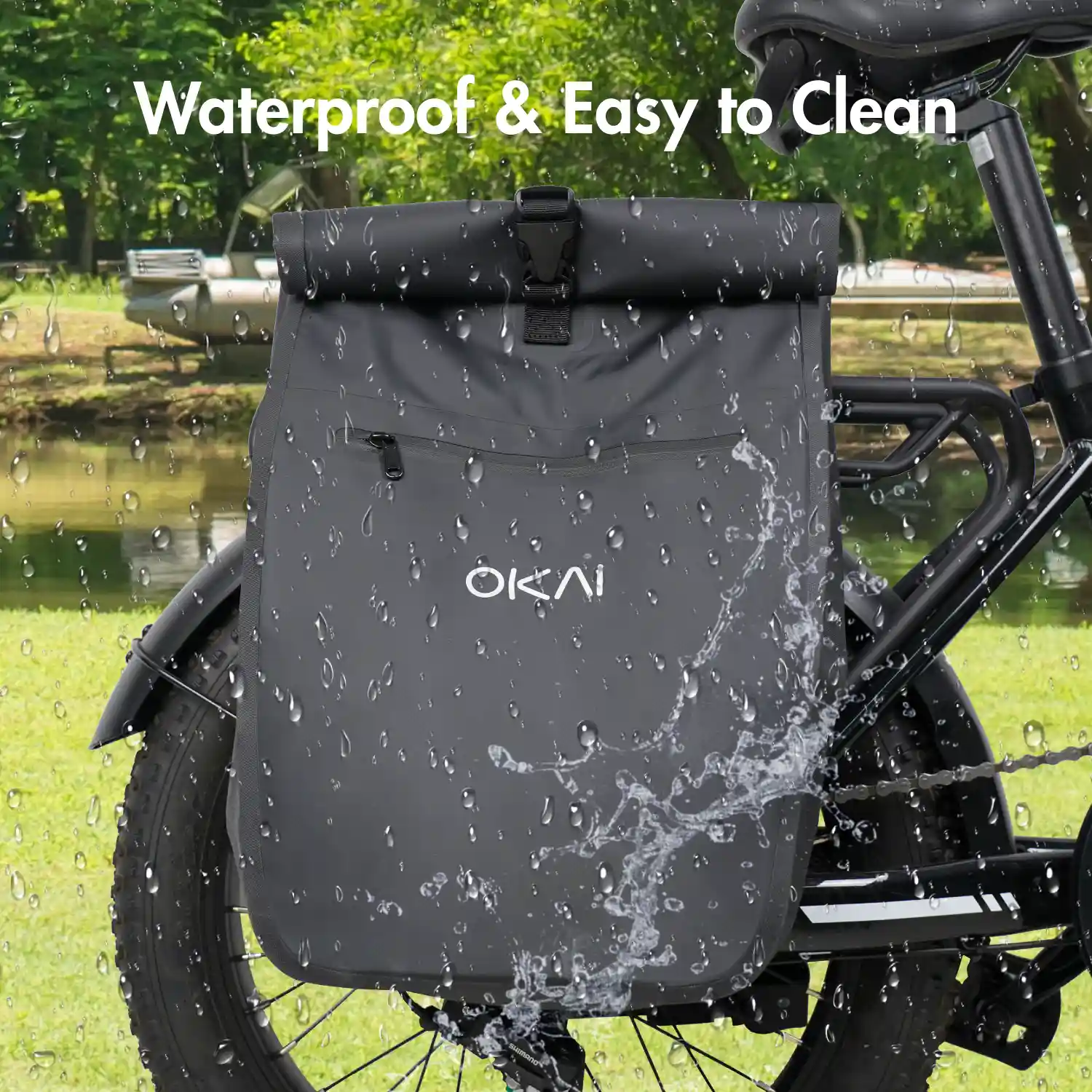 Waterproof Bike Panniers (2 Pack) - Image 4
