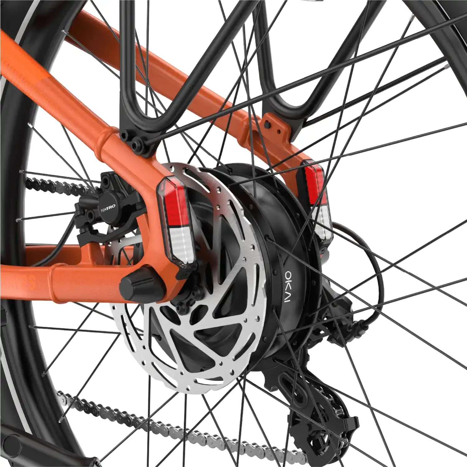 OKAI TraVRS EB80 New Arrival- Step Through Commuter eBike - Image 5